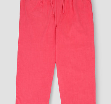 Solid Linen Trousers 