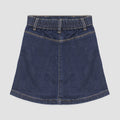 Dark Wash Denim Mini Skirt 