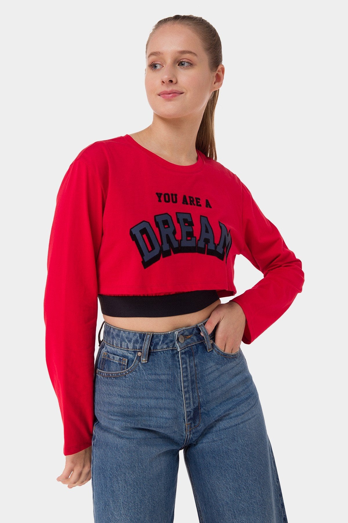 Casual Crop T-Shirt