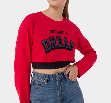 Casual Crop T-Shirt 