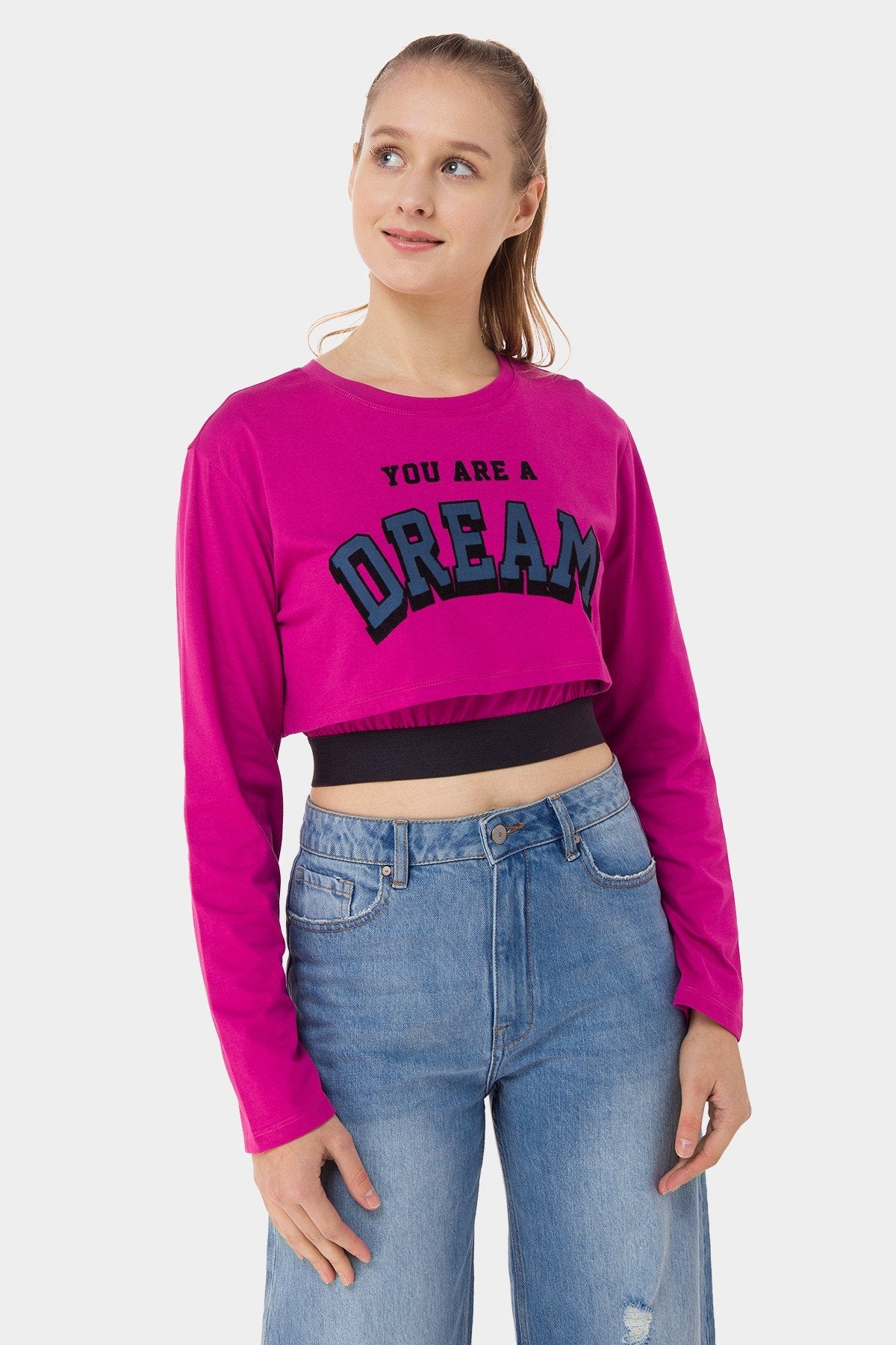 Casual Crop T-Shirt