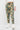 High-Rise Spattered Floral Camo Trouser 