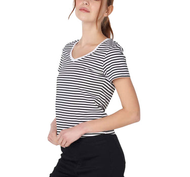 Striped Cut Out Top 