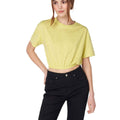 Drop Shoulder Crop Top 