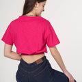 Drop Shoulder Crop Top 