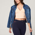 Solid Bustier Top 