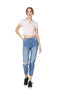 Solid Ribbed Crop Top