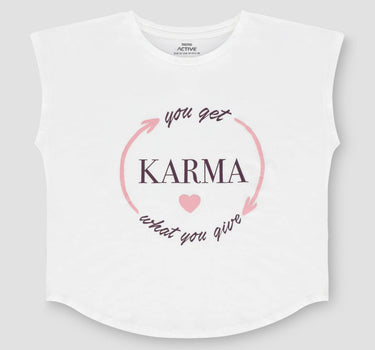 Typography Yoga Top 