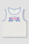 Illustrated Sleeveless Top