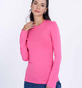 Solid Top For Women - Pink 