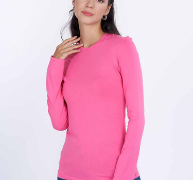 Solid Top For Women - Pink 