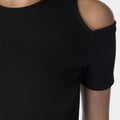 Rib Cut Short Sleeve T-Shirt 