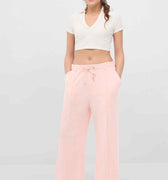 Solid Wide Leg Trouser 