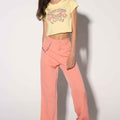Solid Wide Leg Pants 