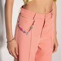 Solid Wide Leg Pants 