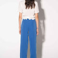Solid Wide Leg Pants 