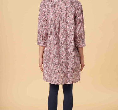 Printed Shirt Dress 