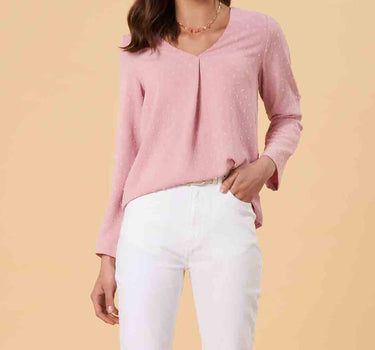 Solid Long Sleeve Top 