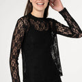 Long Sleeve Lace Top 