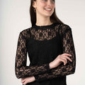 Long Sleeve Lace Top 