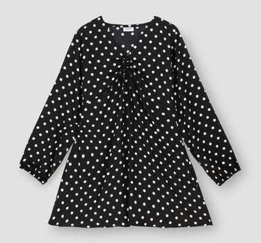 Polka Dot Midi Dress 