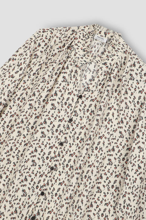 Leopard Print Button Down Shirt