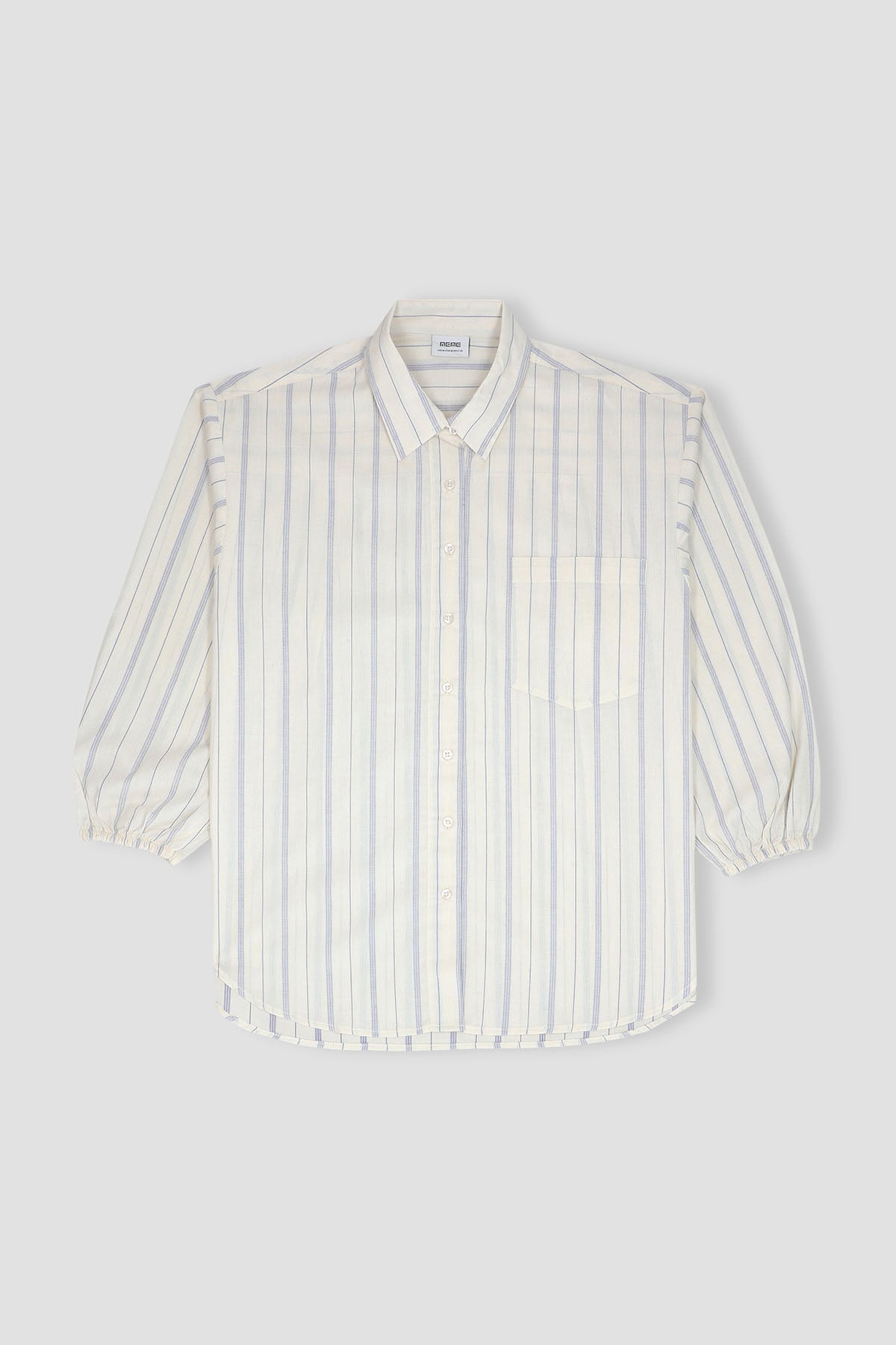 Stripe Shirt For Women - White