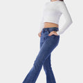 Flared Denim Bottom 