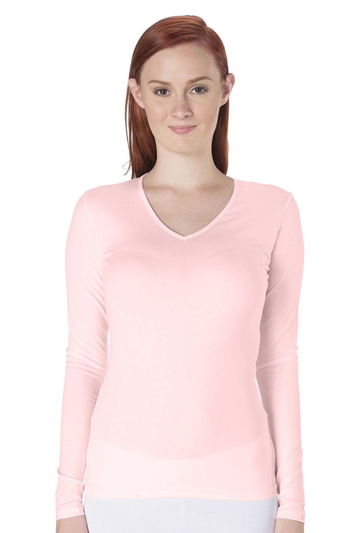 Long Sleeves V Neck T-Shirt 