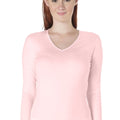 Long Sleeves V Neck T-Shirt 