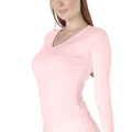 Long Sleeves V Neck T-Shirt 