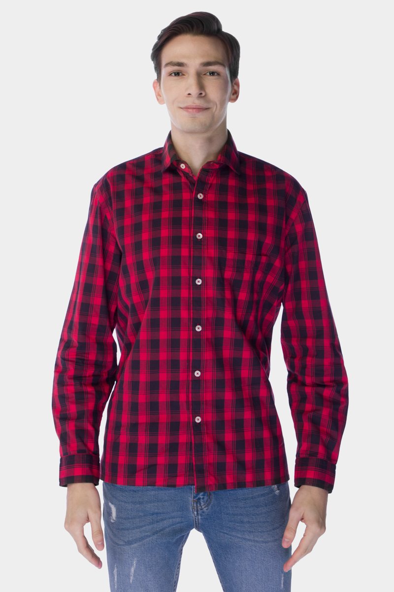 Trendy Casual Check Shirt 