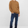 Solid Classical Textured Sweater 
