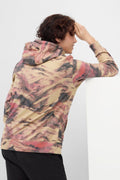 Front Close Marbling Hoodie