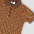 Typography Crop Polo Shirt 