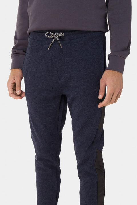 Colorblocked Panels Casual Jogger