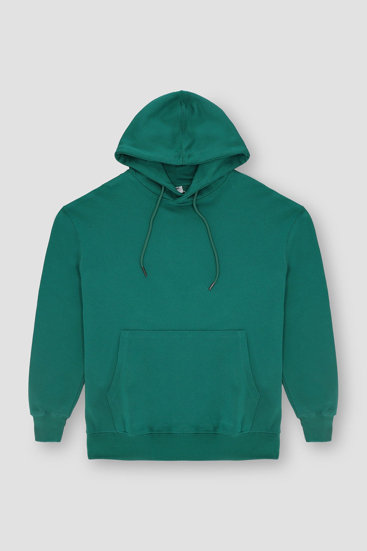 Basic Solid Hoodie For Men - Green