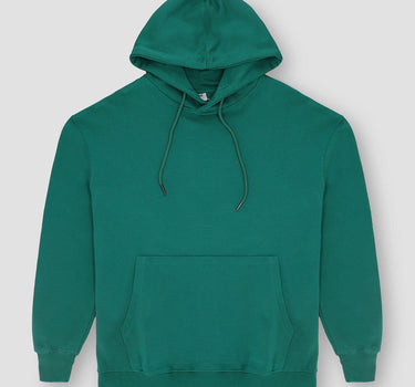 Basic Solid Hoodie For Men - Green 