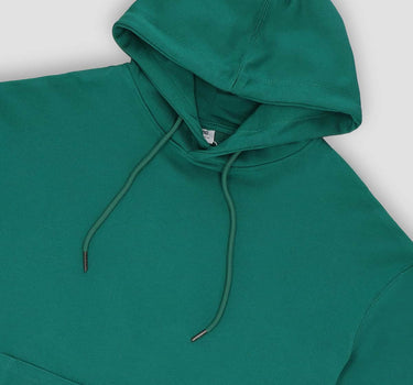 Basic Solid Hoodie For Men - Green 