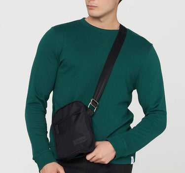 Crew Neck Solid Sweatshirt For Men - Green 