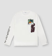 Long Sleeve Illustrated T-Shirt 