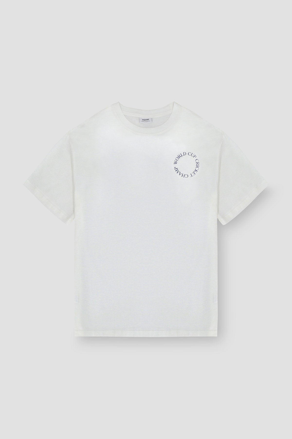 Men's Typography T-shirt White – MEME