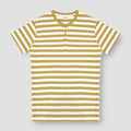 Striped Henley T-Shirt 