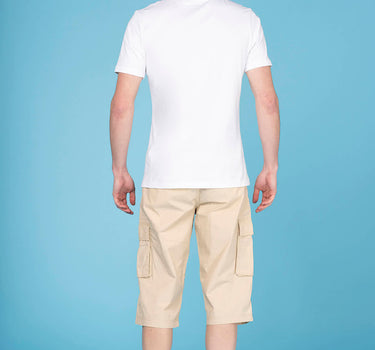 Cargo Bermuda Shorts With Detachable Belt 