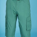 Cargo Bermuda Shorts With Detachable Belt 