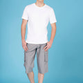 Cargo Bermuda Shorts With Detachable Belt 