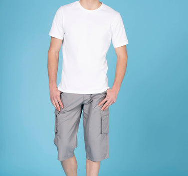 Cargo Bermuda Shorts With Detachable Belt 