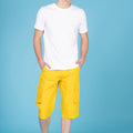 Cargo Bermuda Shorts With Detachable Belt 