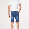 Medium Wash Denim Shorts 