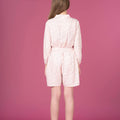 Floral Surplice Dress 